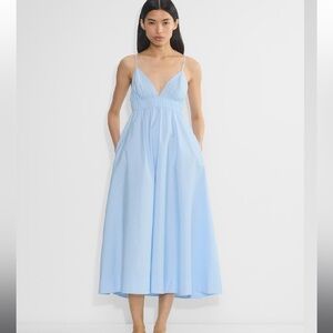 Aritzia Babaton Encourage Cotton Poplin Maxi dress